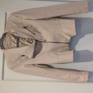 Blank NYC faux leather moto jacket. Size S.